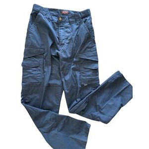 TRU-SPEC 24-7 Series Womens Tactical Cargo Pants Navy Blue Ripstop 32/34 EMS EMT